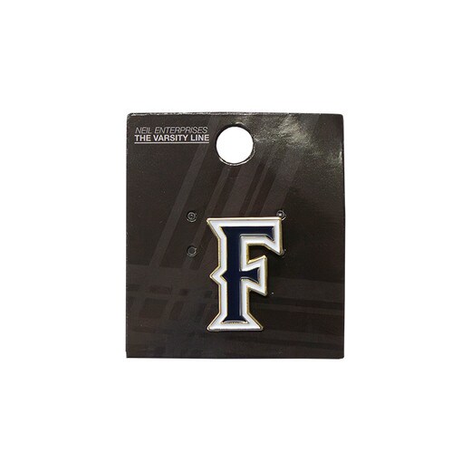 Neil F Lapel Pin Navy